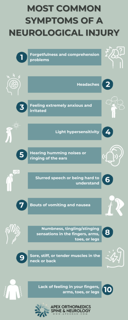 Most Common Symptoms Of A Neurological Injury