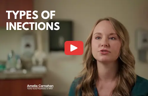 Types of injections